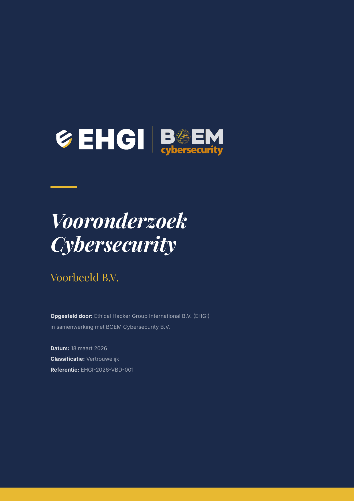 Vooronderzoek pagina 1